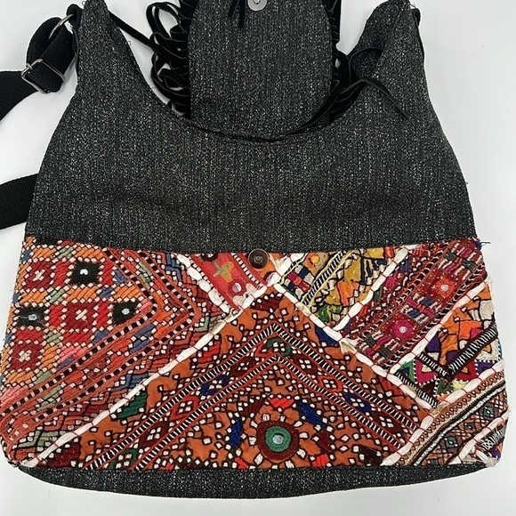 Airavat Trading Company Multicolor Embroidered Crossbody Purse - Picture 9 of 14